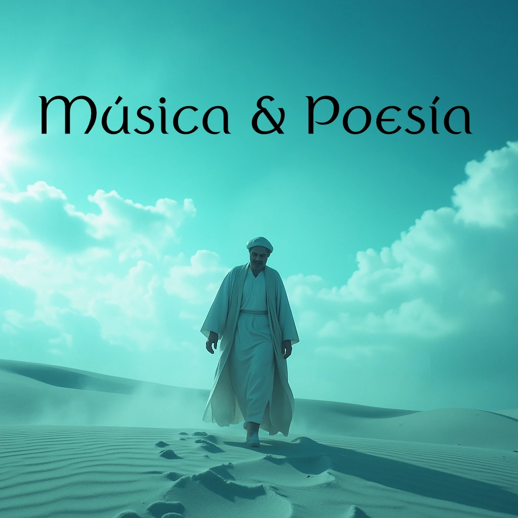 Portada de un disco de Música y poesía de Rumi