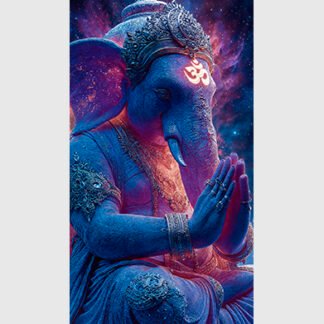 ganesha en posicion de namaste