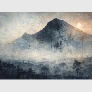 Painting of the Arunachala mountain